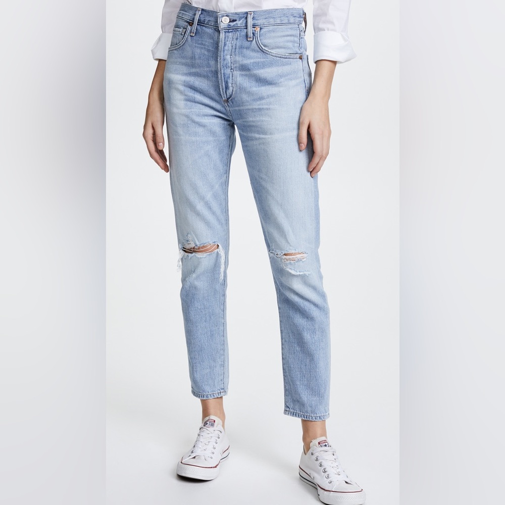 Citizens of Humanity Liya High Rise Crop Jeans 24 (fits like 25)
